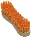 Leistner Hufbürste "hoof brush" orange, 120x35 mm