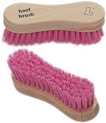 Leistner Hufbürste "hoof brush" pink, 120x35 mm