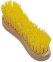 Leistner Hufbürste "hoof brush" gelb, 120x35 mm