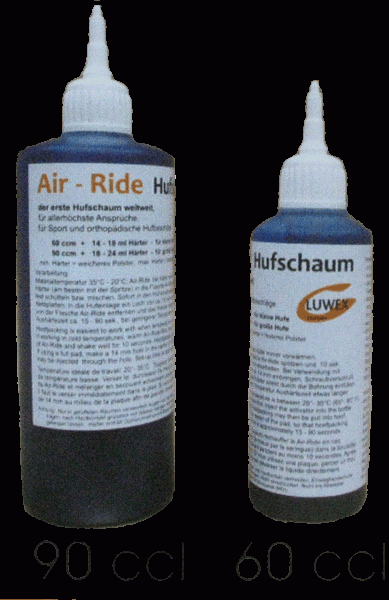 Luwex Air-Ride Hufschaum, 12x90 ccm inkl. Härter