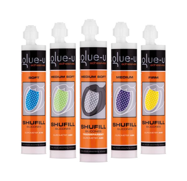 Glue-u SHUFILL - Silicon, 250ml, grün, A20
