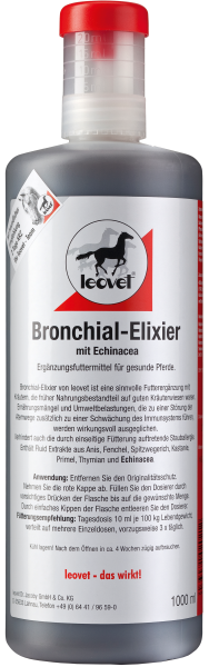 Leovet Bronchial Elixier mit Echinacea 1000 ml