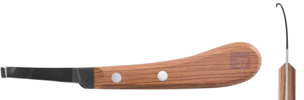 Hauptner Hufmesser schmale lang Klinge, 55x8 mm