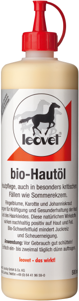 Leovet Bio-Hautöl 500 ml