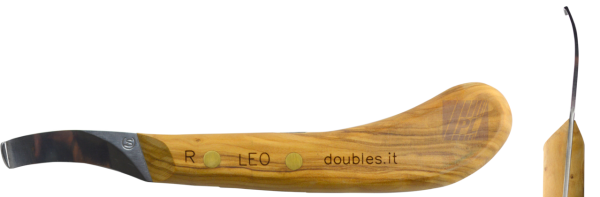 Double S Hufmesser Leo DELUXE kurz gerade, 62x11 mm